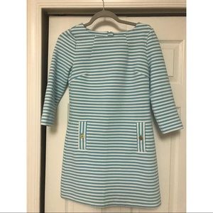 Lilly Pulitzer Blue & White stripped dress